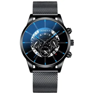 Men's Luxury Brand Quartz Business Watch By Geneva. Our #1 Top Seller!