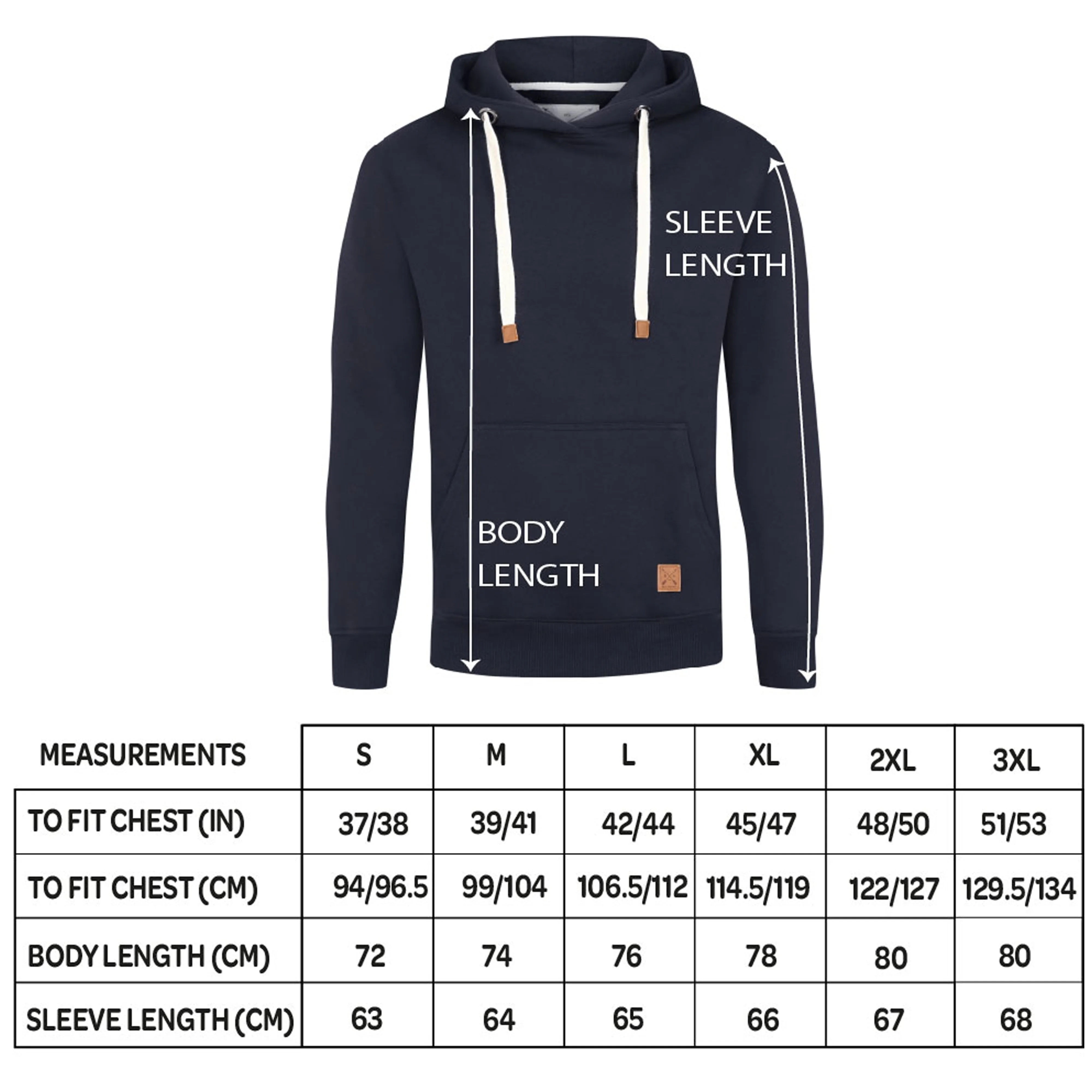 Men's Overhead Fleece Hoodie - Charcoal