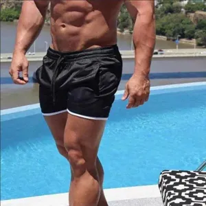 Men's Quick Dry Gym Shorts - Mesh Design for Ultimate Comfort