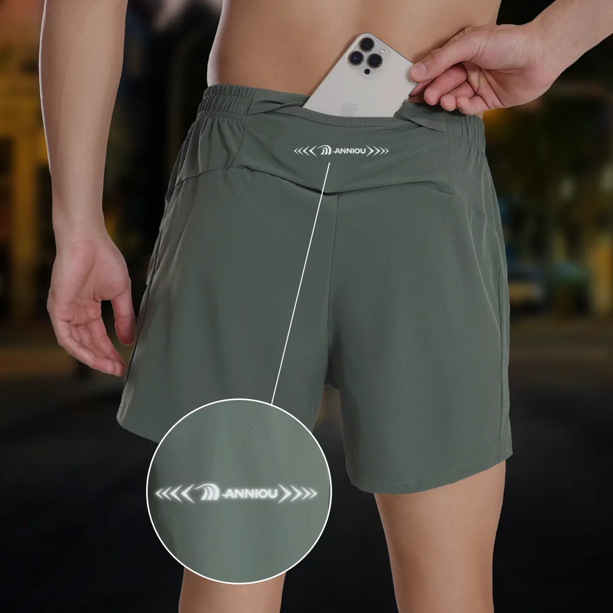 Men's Quick-Dry Training Shorts