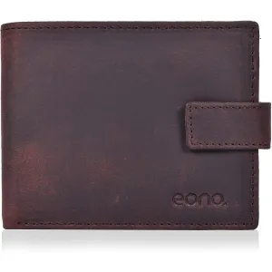 Mens RFID Protected Slim Purse Wallet with Coin Pocket