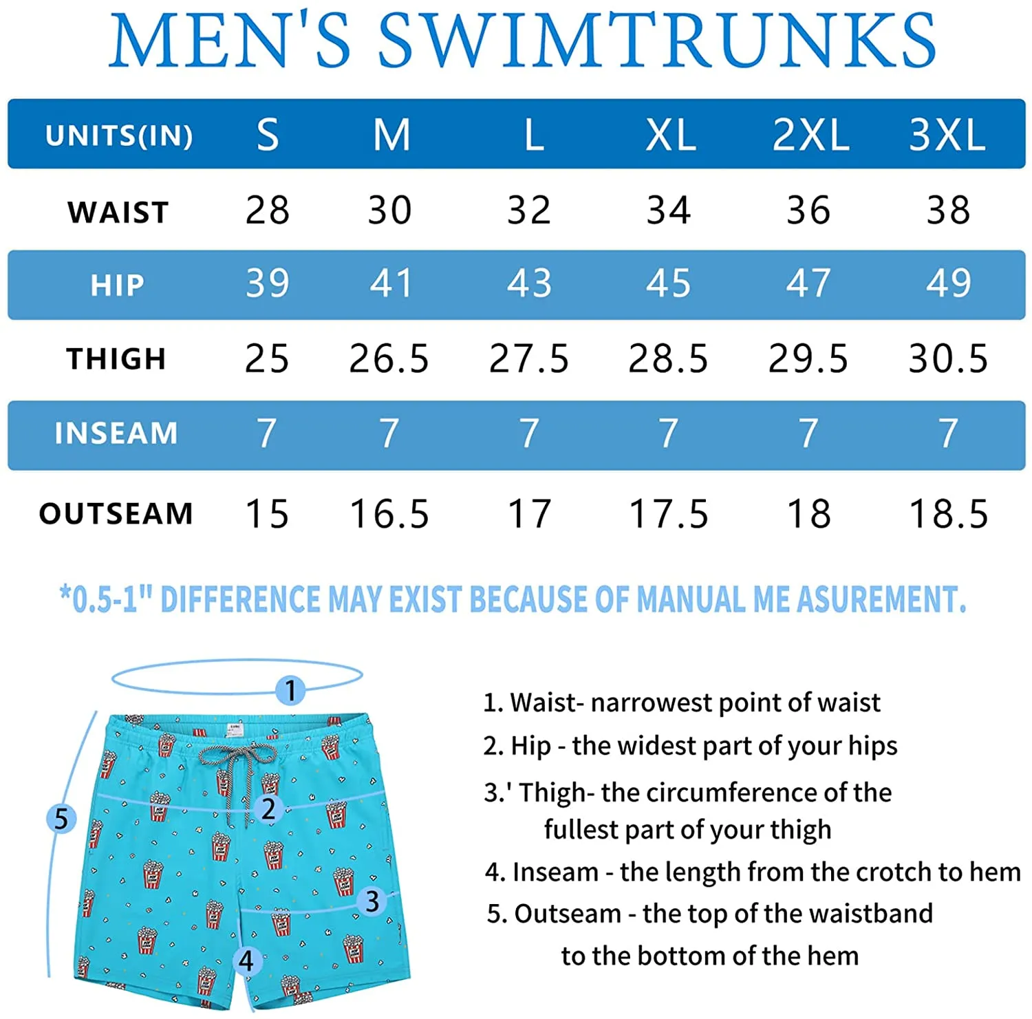 Men's swimming trunks quick dry beach shorts