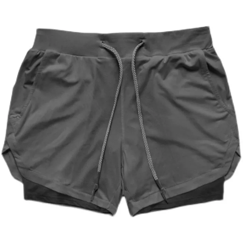 Men's Workout Sport Shorts Male Gym Fitness Beach Pant Quick-Dry Shorts