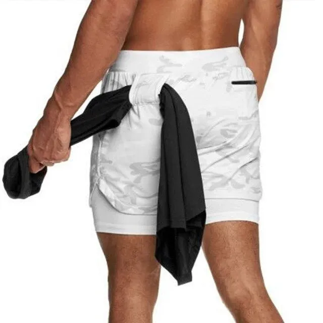 Men's Workout Sport Shorts Male Gym Fitness Beach Pant Quick-Dry Shorts
