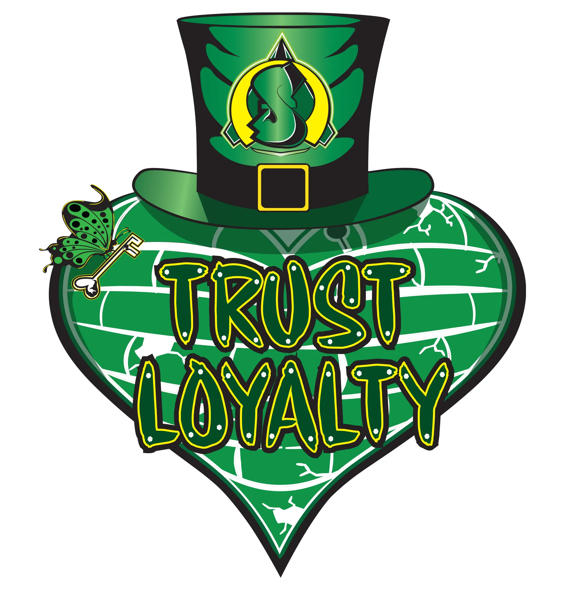 MH 9- 'Trust Loyalty' Holiday Design Men's hoodie