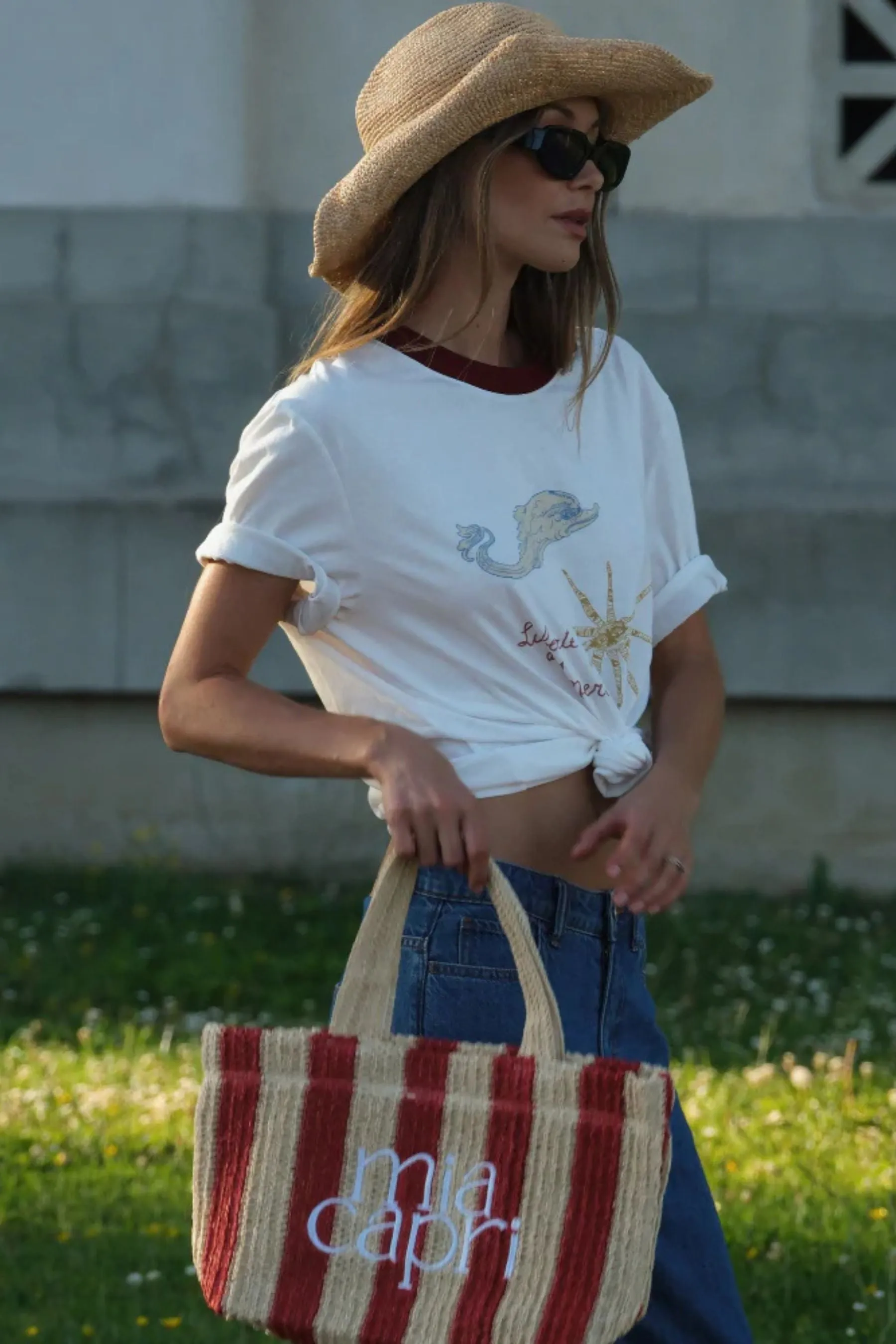 Mia Capri Vacay Bag | Red