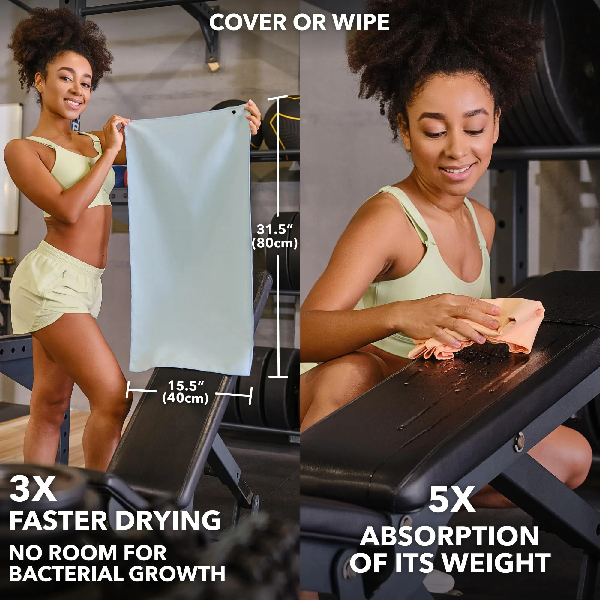 Microfiber Quick Dry Workout Towels