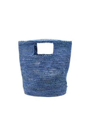 Mini ConCon Crochet Petite Straw Basket