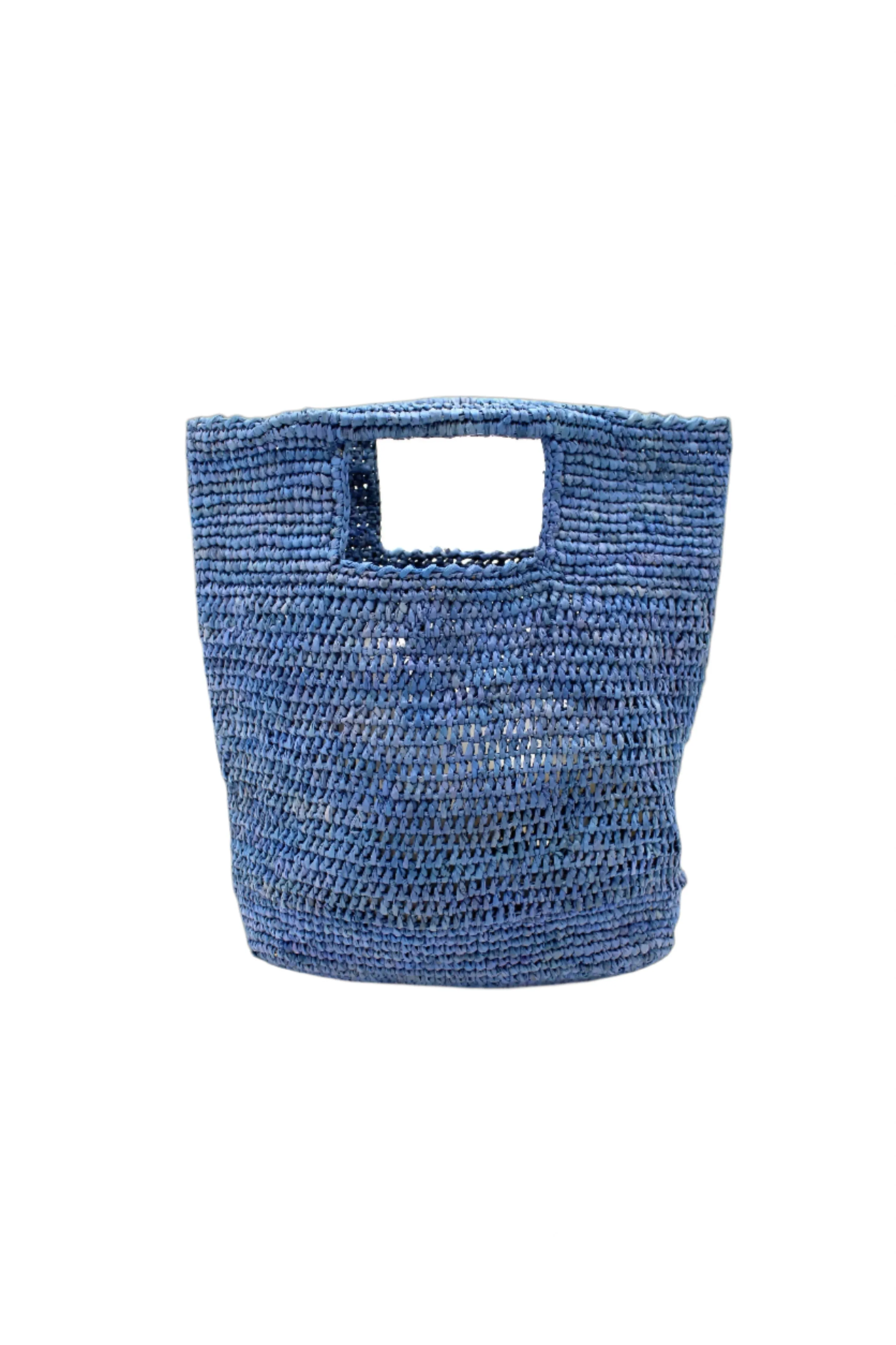 Mini ConCon Crochet Petite Straw Basket