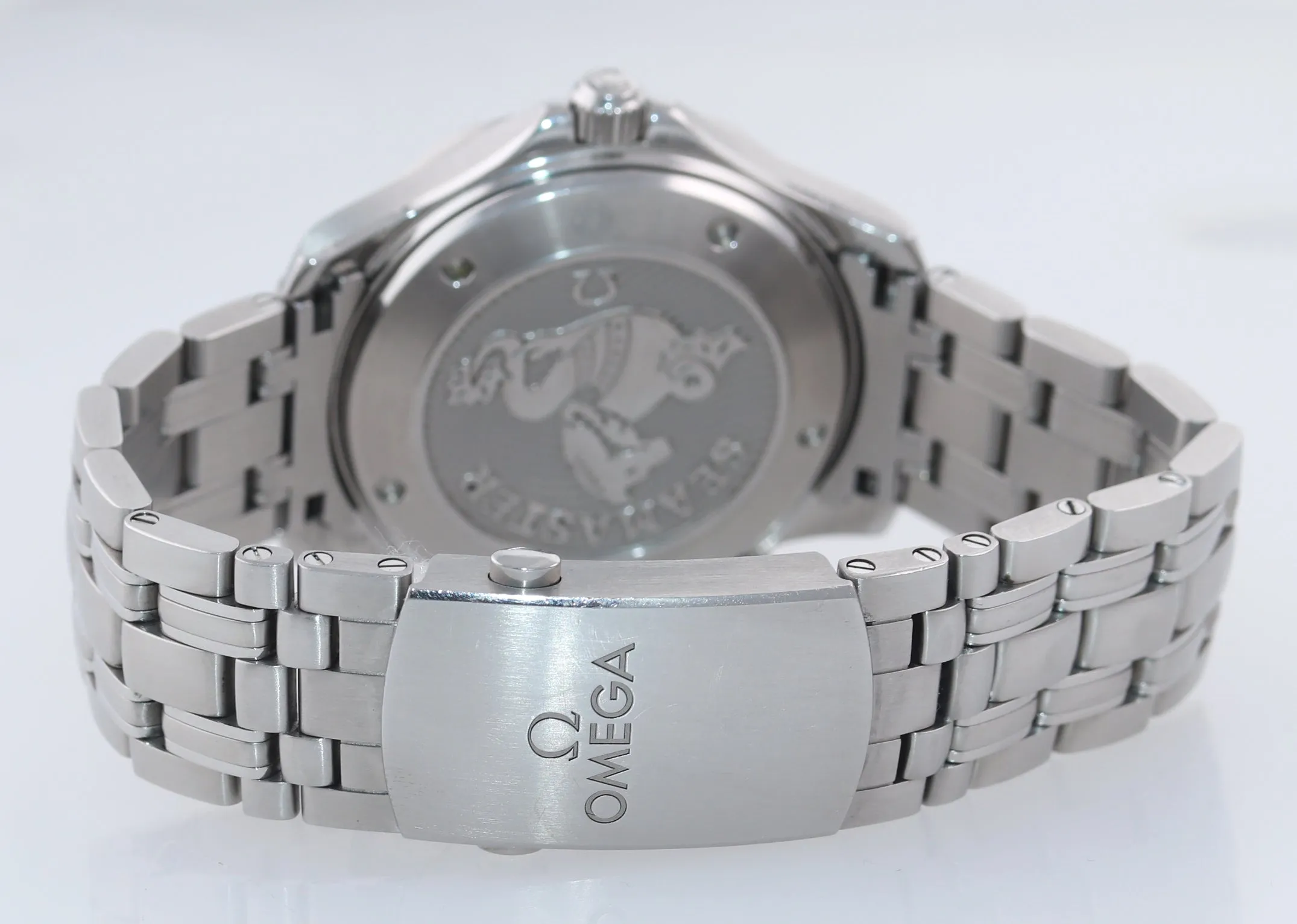 MINT PAPERS Omega Seamaster Black Co-Axial 300M 212.30.41.20.01.003 Date Watch