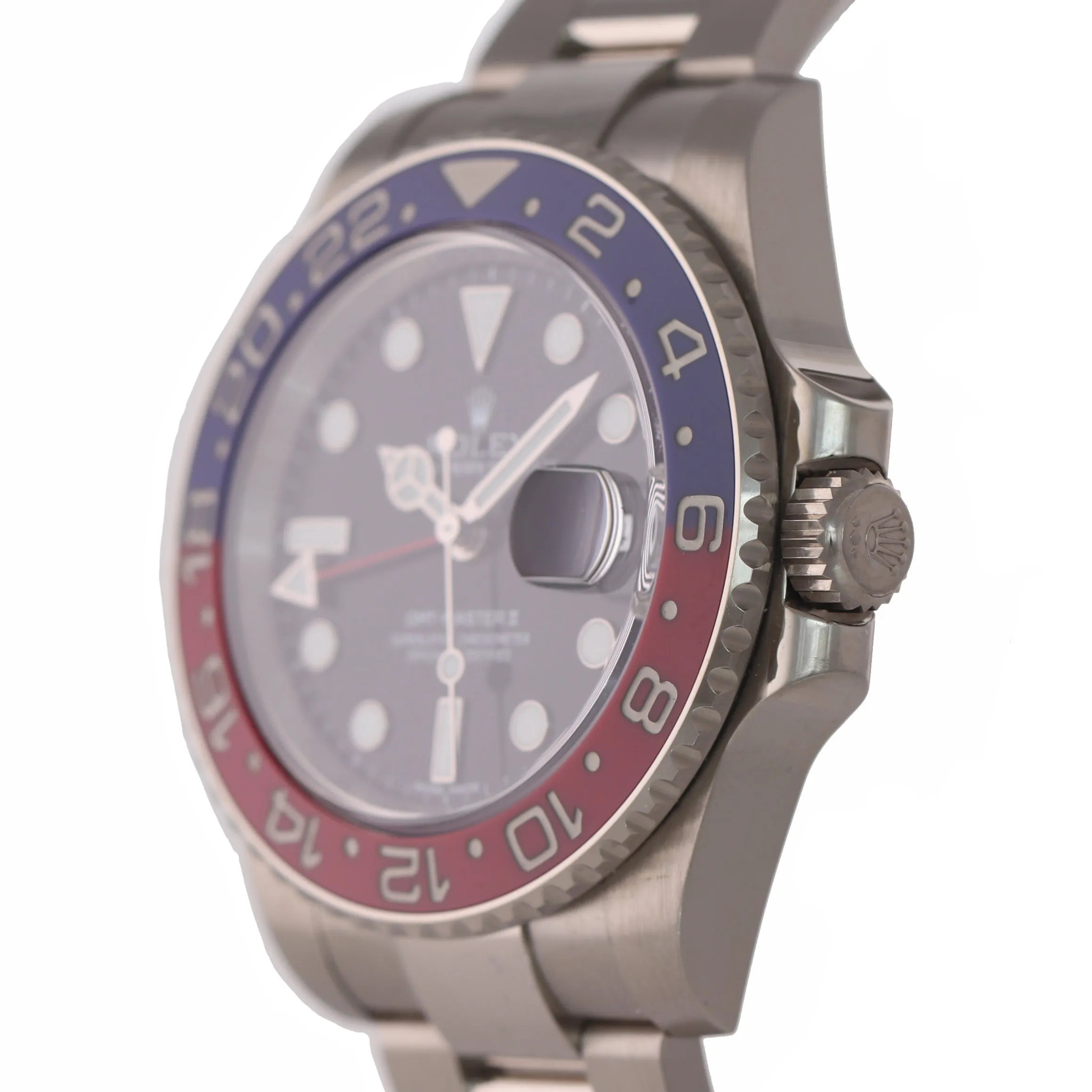 MINT PAPERS Rolex GMT-Master 2 Pepsi 18K White Gold 116719 40mm BLRO Watch Box