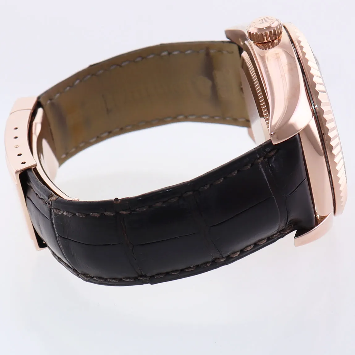 MINT PAPERS Rolex Sky-Dweller Rose Gold 326135 42mm Chocolate Watch Box