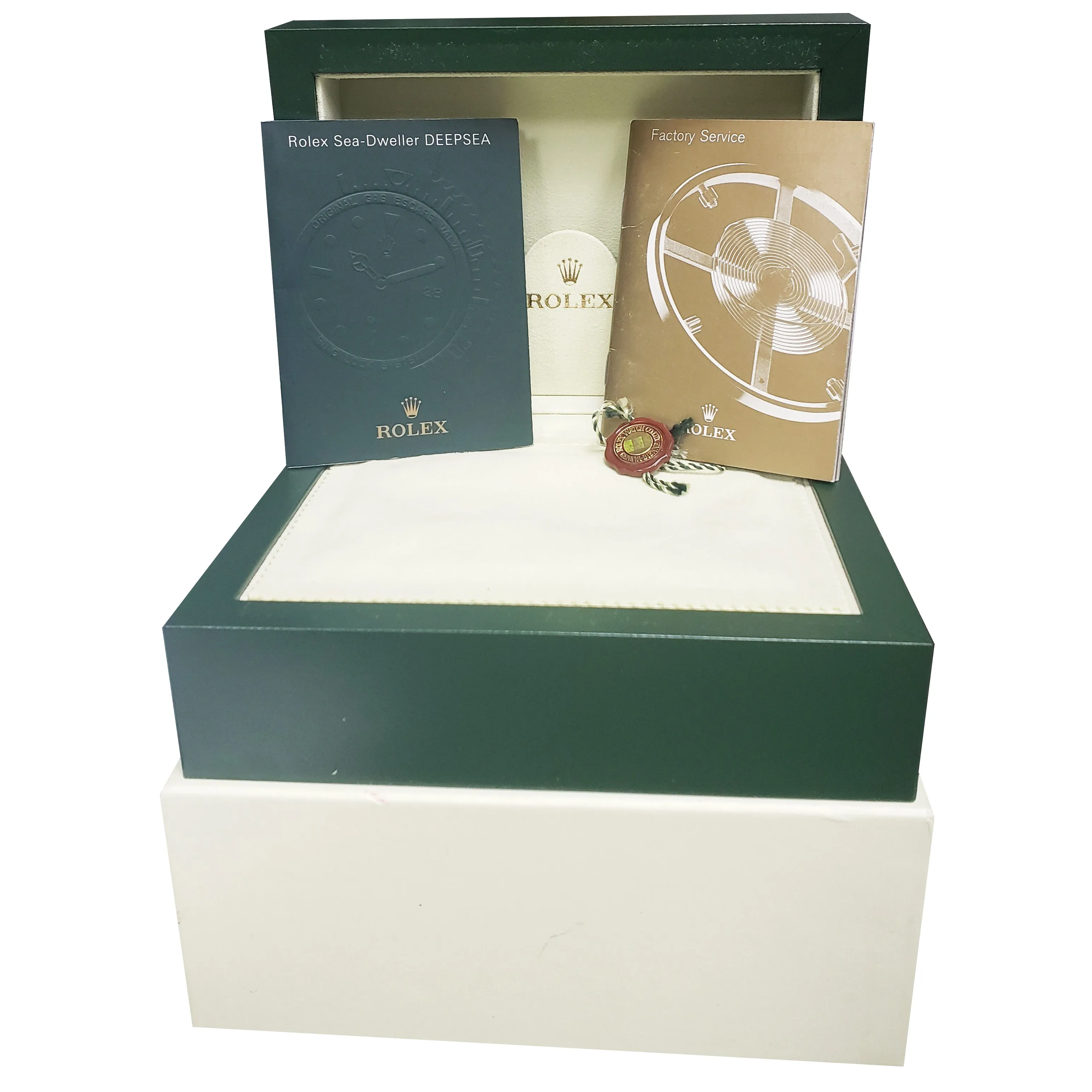MINT Rolex Sea-Dweller Deepsea Stainless Steel 44mm Black Dive Watch 116660 BOX
