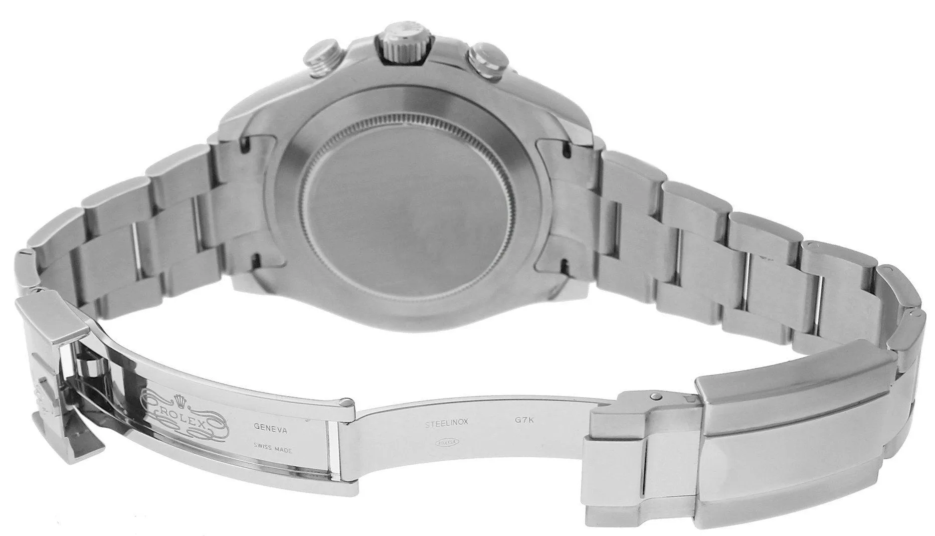 MINT Rolex Yacht-Master II 44mm Stainless Steel White Blue Ceramic Watch 116680