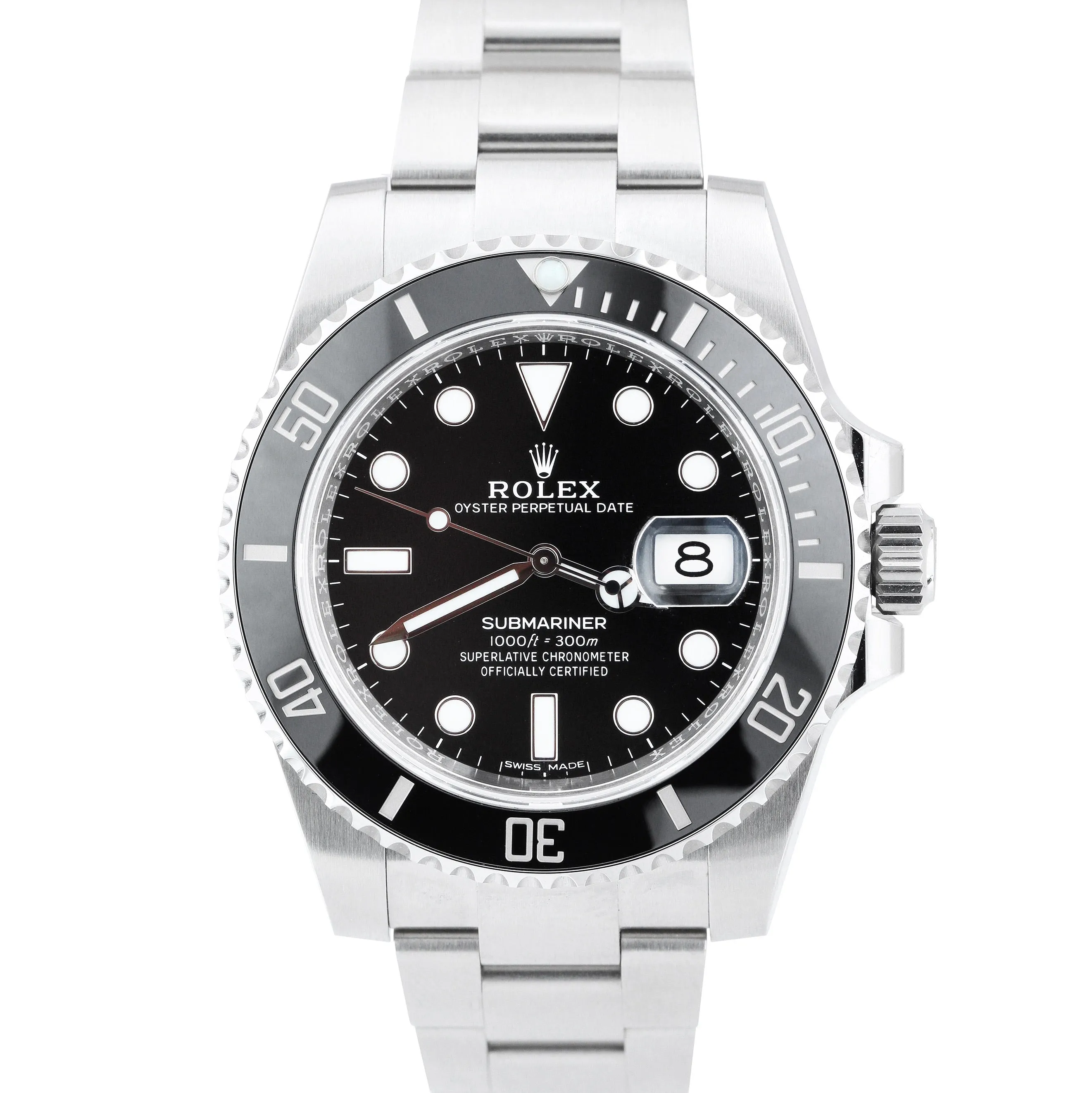 MINT UNP. JUNE 2020 Rolex Submariner Date 40mm Stainless Black Ceramic 116610 LN