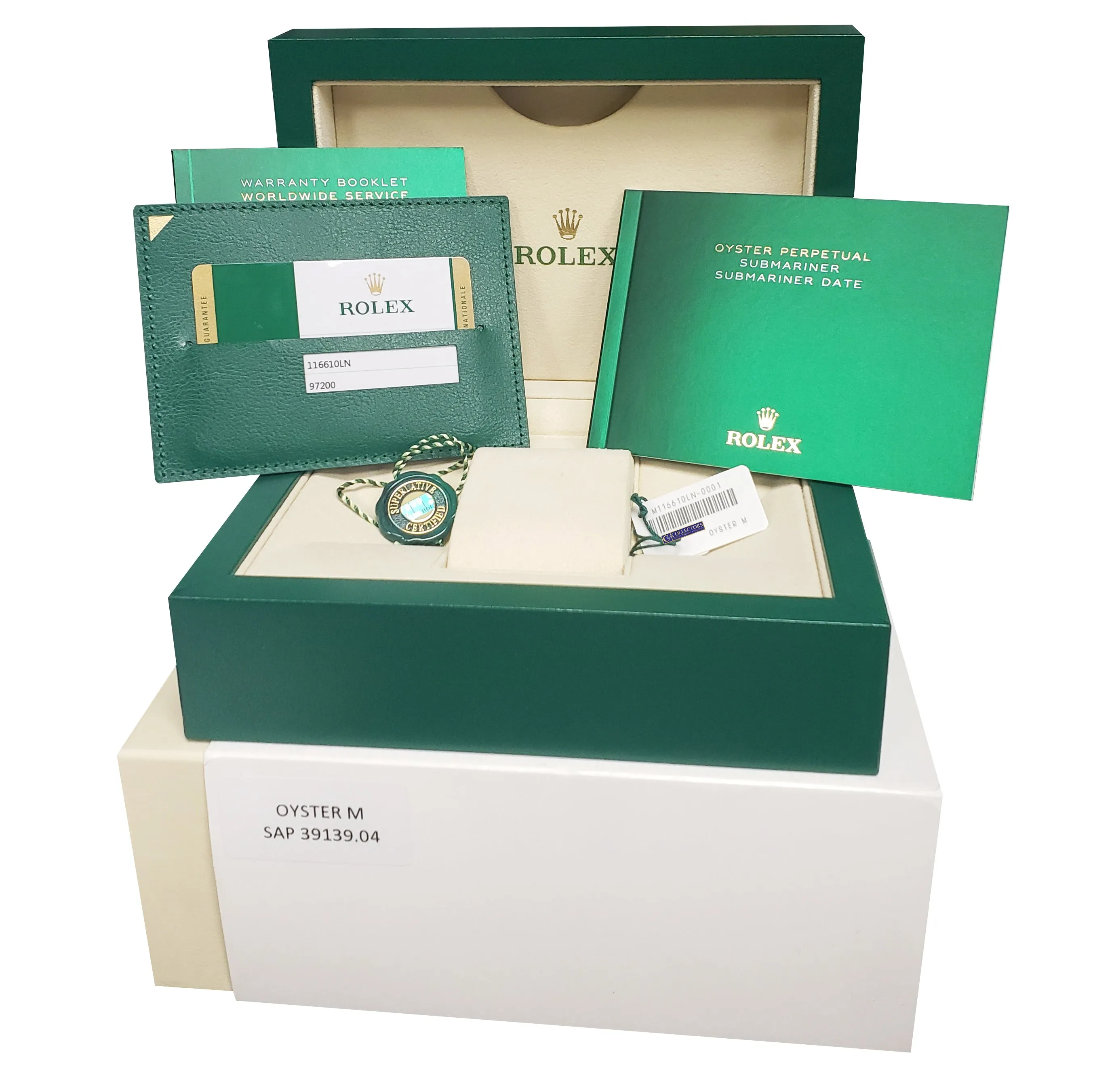 MINT UNP. JUNE 2020 Rolex Submariner Date 40mm Stainless Black Ceramic 116610 LN