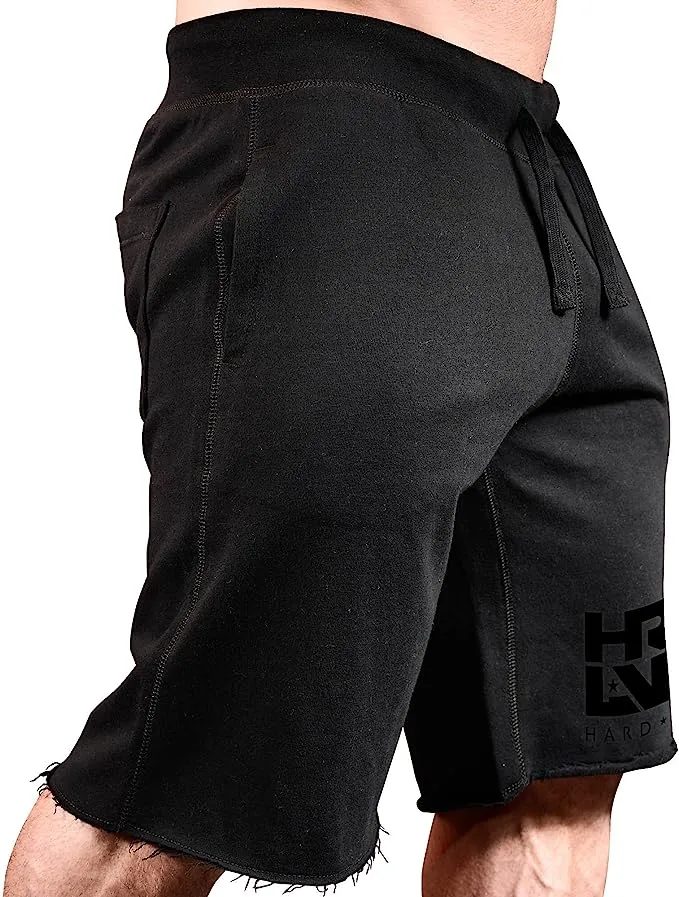 Monsta Clothing Co. Sweat Shorts Hard Livin HRD-LVN Fitness Gym Men's Workout