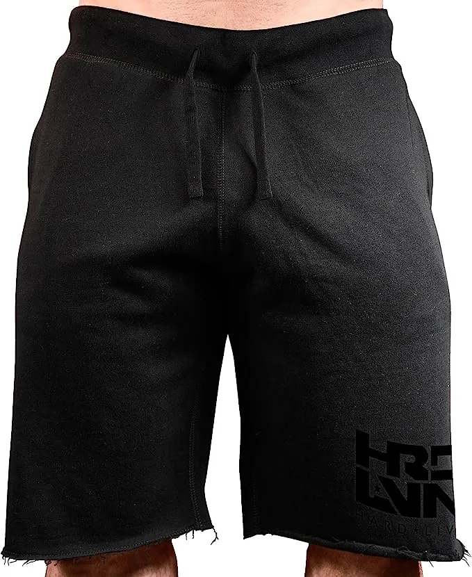 Monsta Clothing Co. Sweat Shorts Hard Livin HRD-LVN Fitness Gym Men's Workout