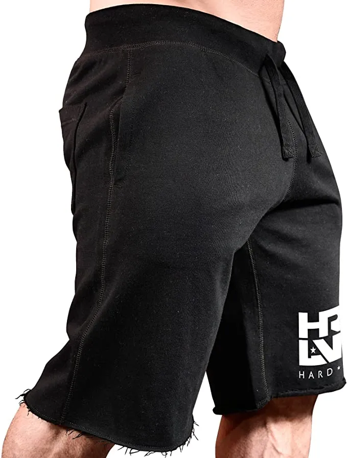 Monsta Clothing Co. Sweat Shorts Hard Livin HRD-LVN Fitness Gym Men's Workout