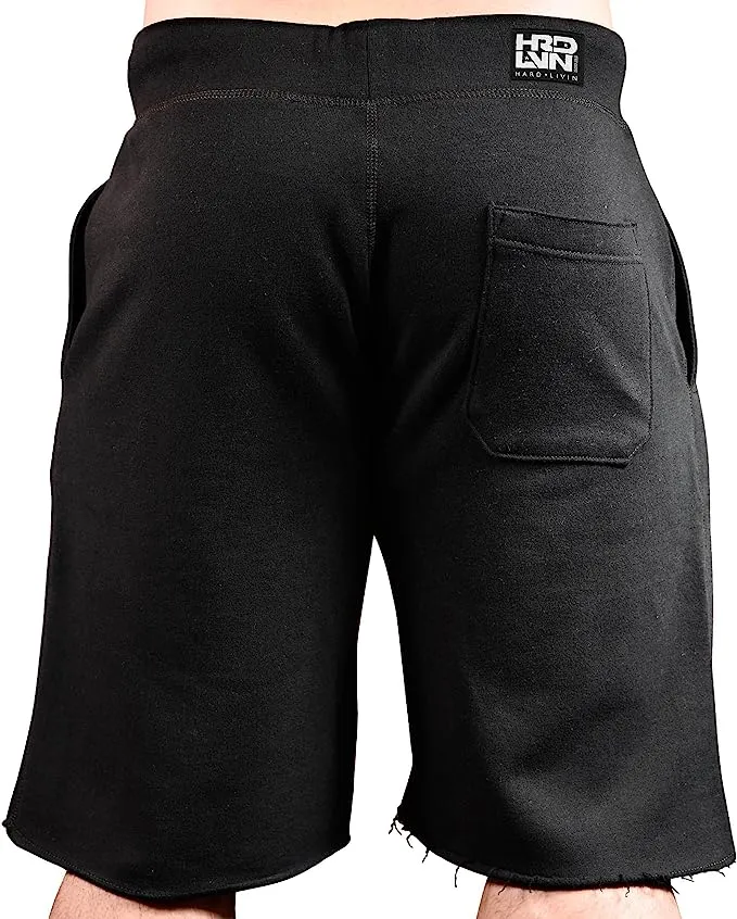 Monsta Clothing Co. Sweat Shorts Hard Livin HRD-LVN Fitness Gym Men's Workout