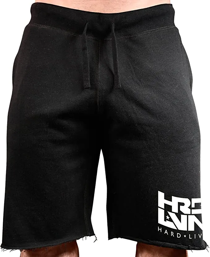 Monsta Clothing Co. Sweat Shorts Hard Livin HRD-LVN Fitness Gym Men's Workout