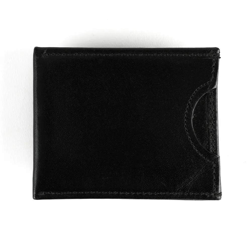 Moore and Giles Non Stitch Magnetic Money Clip in Brompton Black