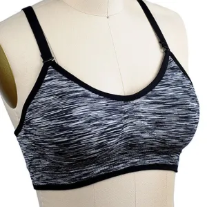 Multi-Color Padded Quick Dry Sports Bra, Wirefree and Adjustable