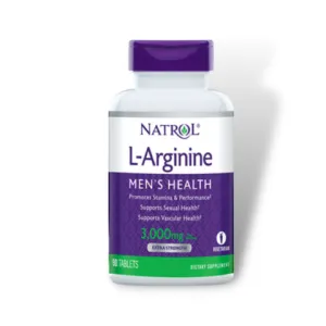 Natrol L-Arginine 5000mg (90 Tablets) Exp 30 Dec 2025