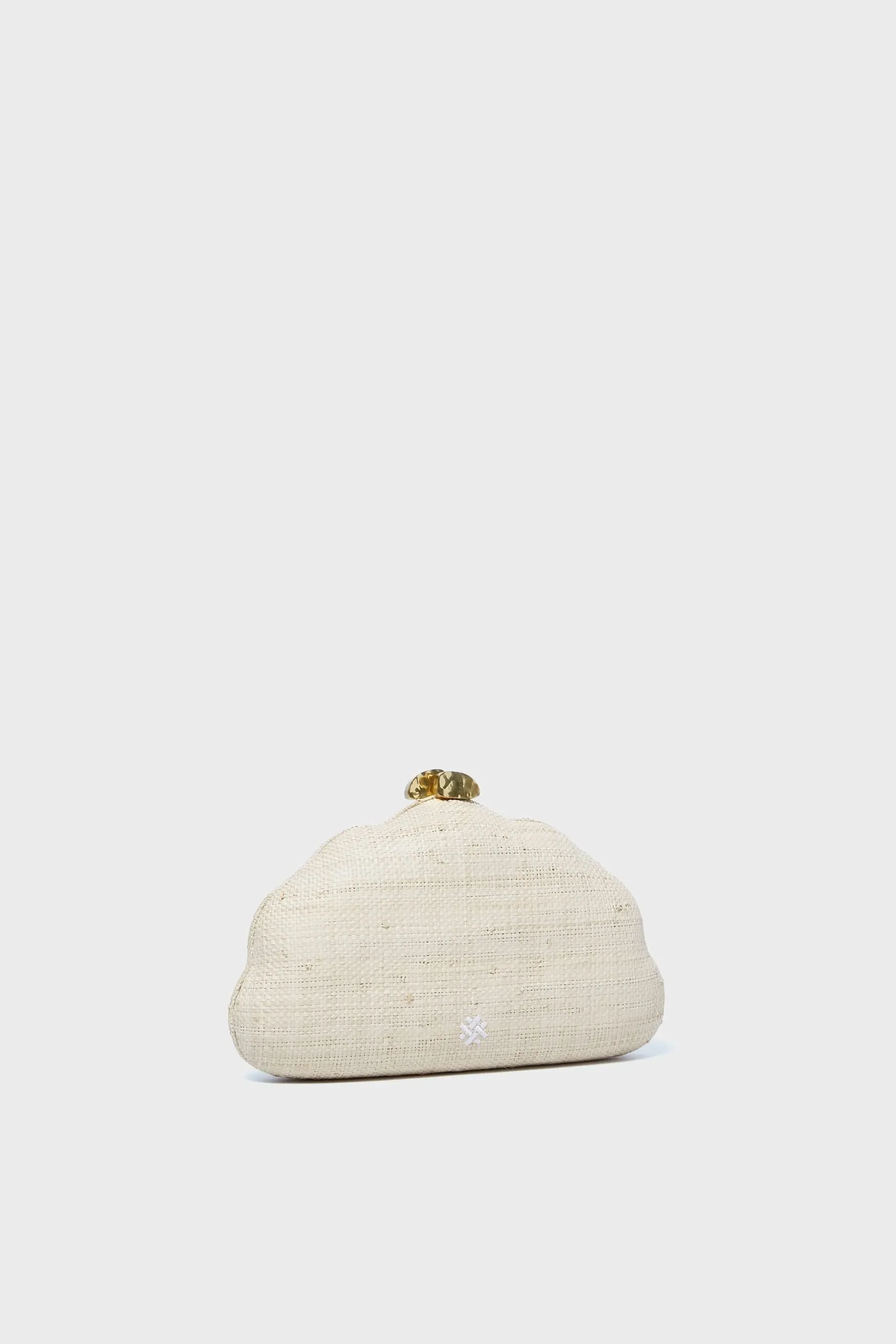 Natural Blue Bluebell Clutch