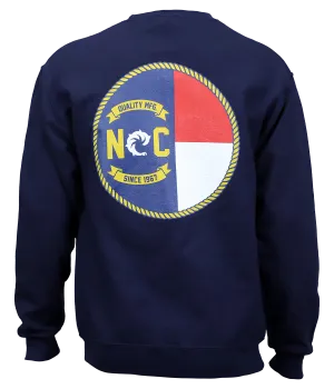 NC Flag Crew Sweatshirt