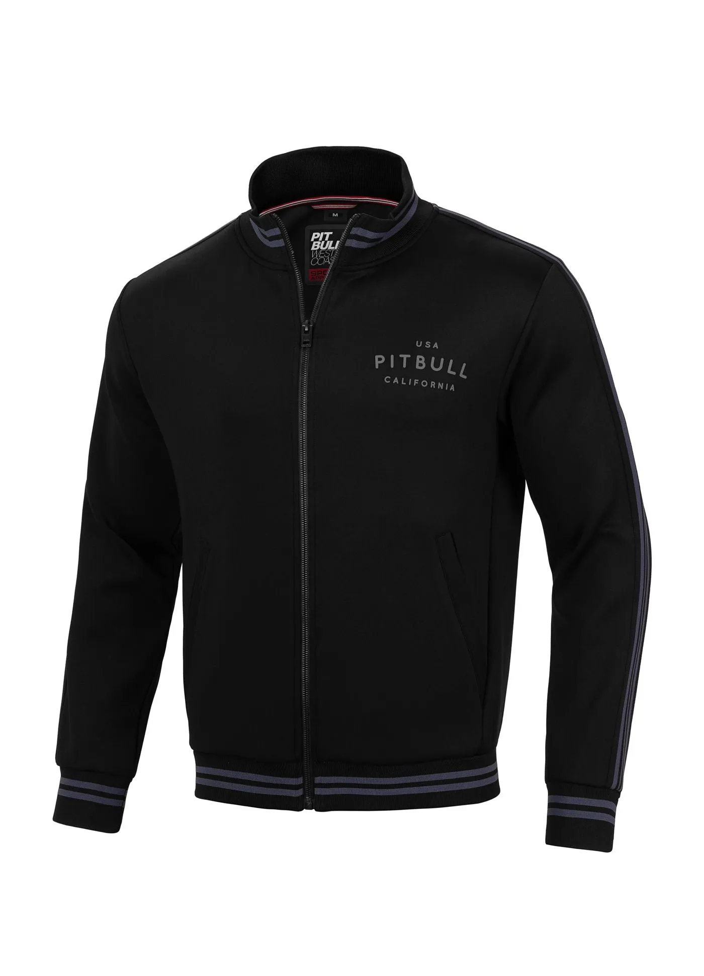 Nelson Oldschool Sweatjacket - Black