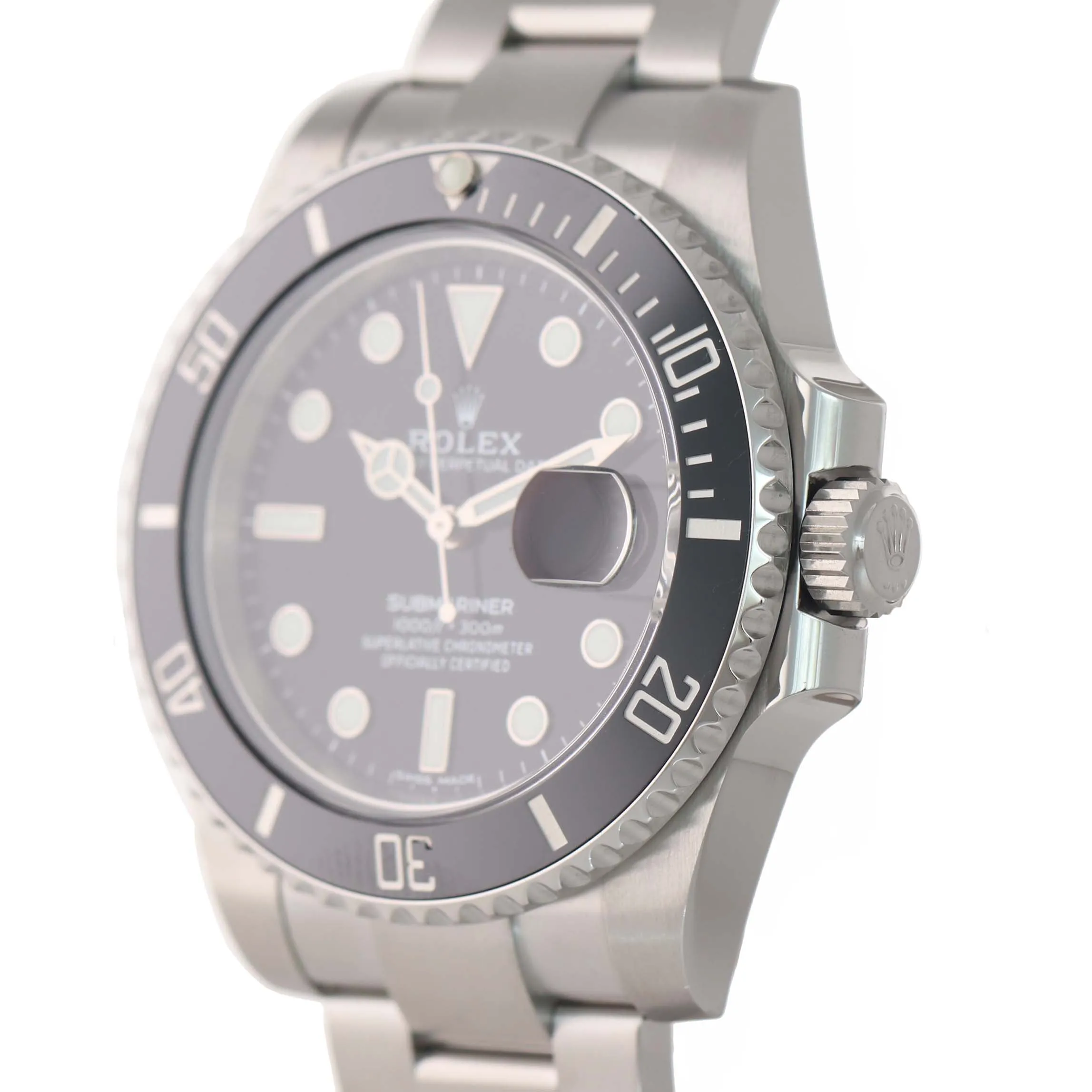 NEW 2020 PAPERS Rolex Submariner 116610 Steel Black Ceramic 40mm Watch Box