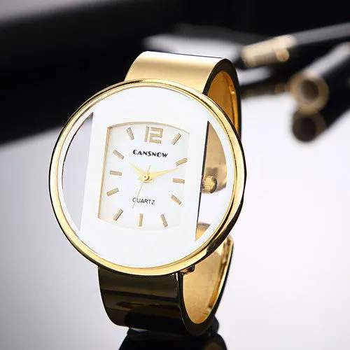 New Bracelet Gold Silver Ladies Luxury Watch