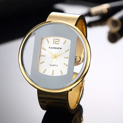 New Bracelet Gold Silver Ladies Luxury Watch