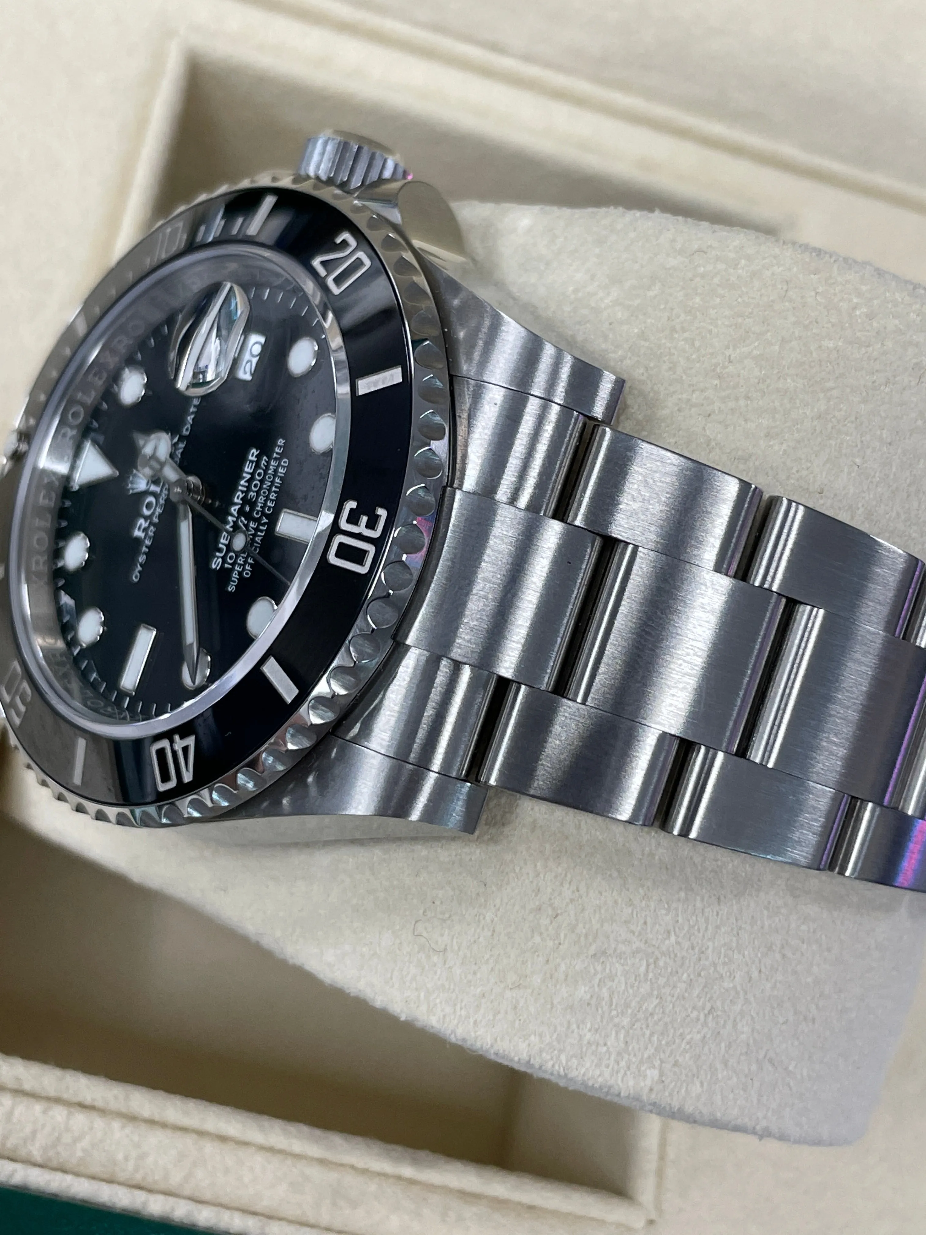 NEW JUNE 2022 Rolex Submariner 41 Date Stainless Black Ceramic Watch 126610 LN