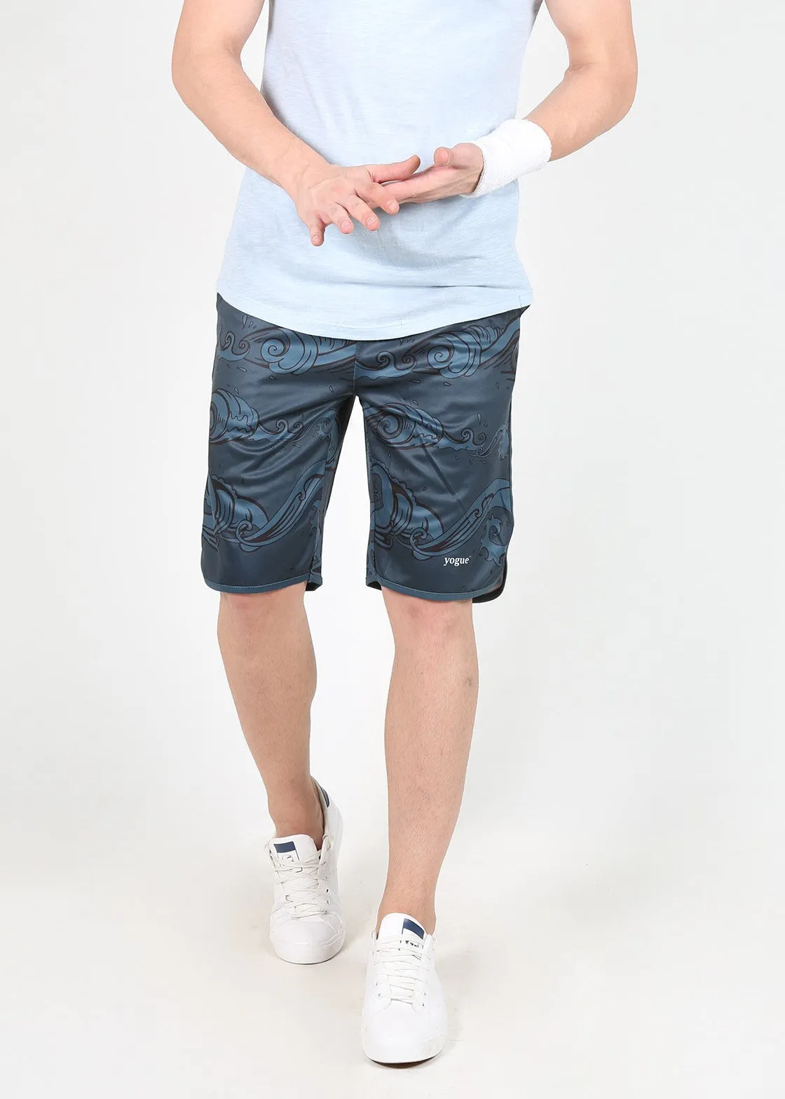 Night Wave Gym Shorts