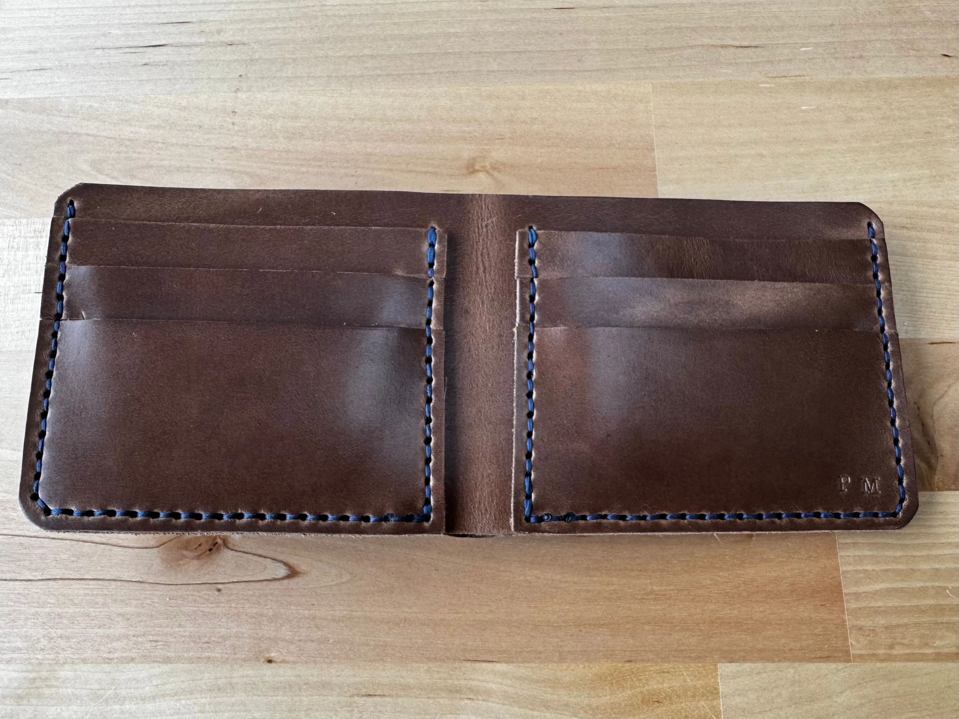 No. 2 FRONTIERSMAN Leather Bifold Wallet - Horween Chromexcel