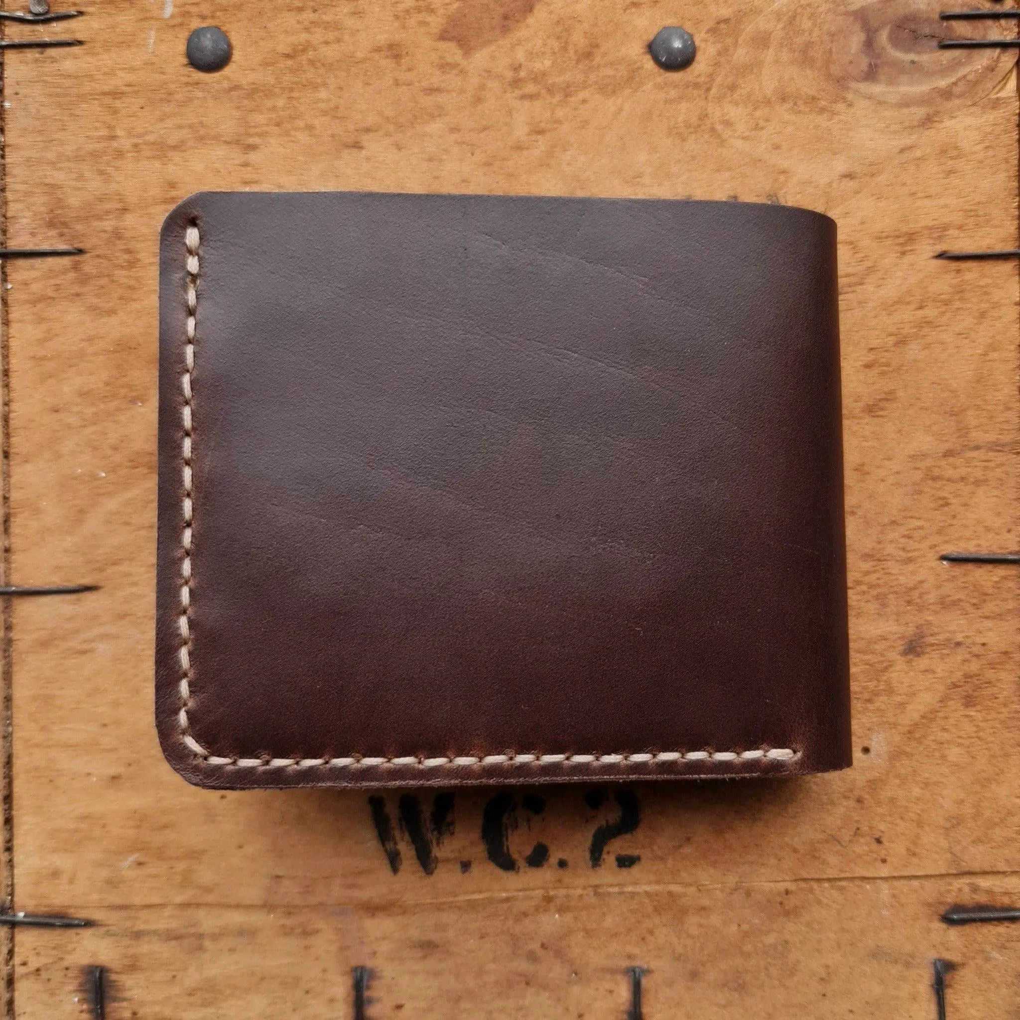 No. 2 FRONTIERSMAN Leather Bifold Wallet - Horween Chromexcel