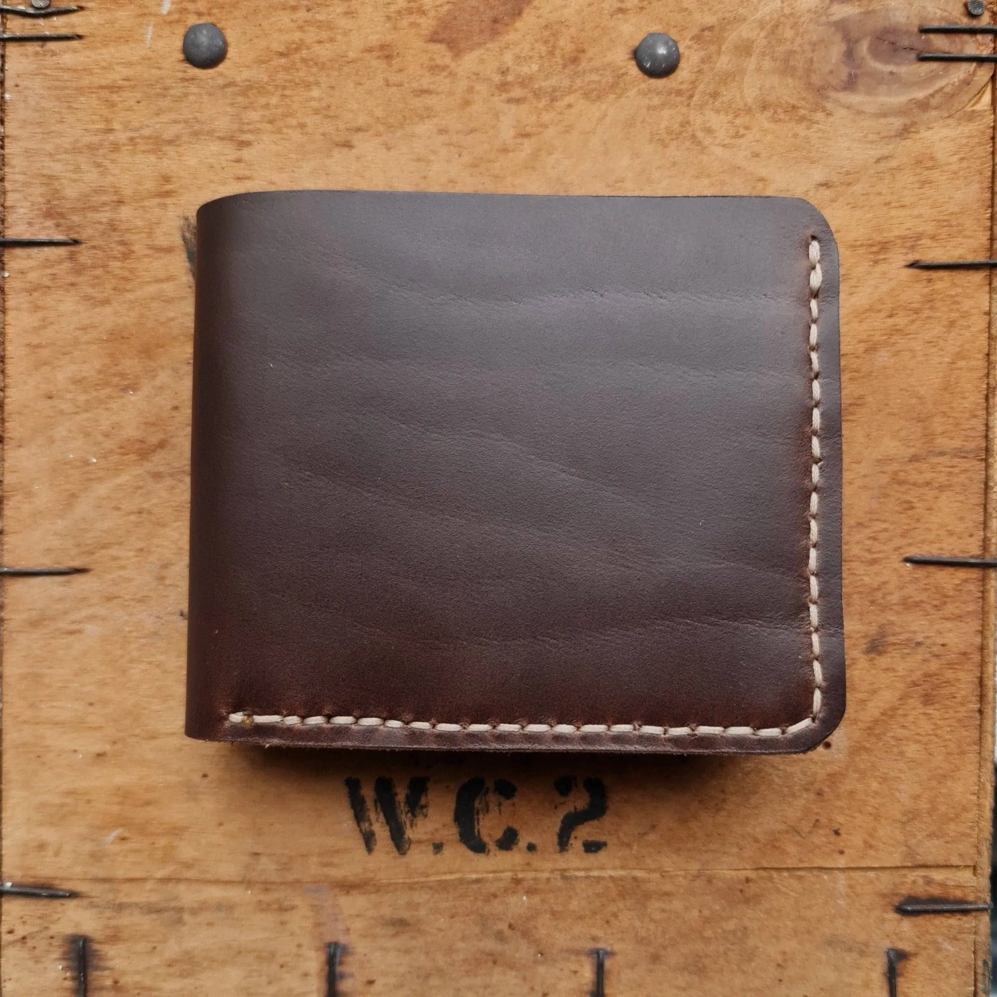 No. 2 FRONTIERSMAN Leather Bifold Wallet - Horween Chromexcel