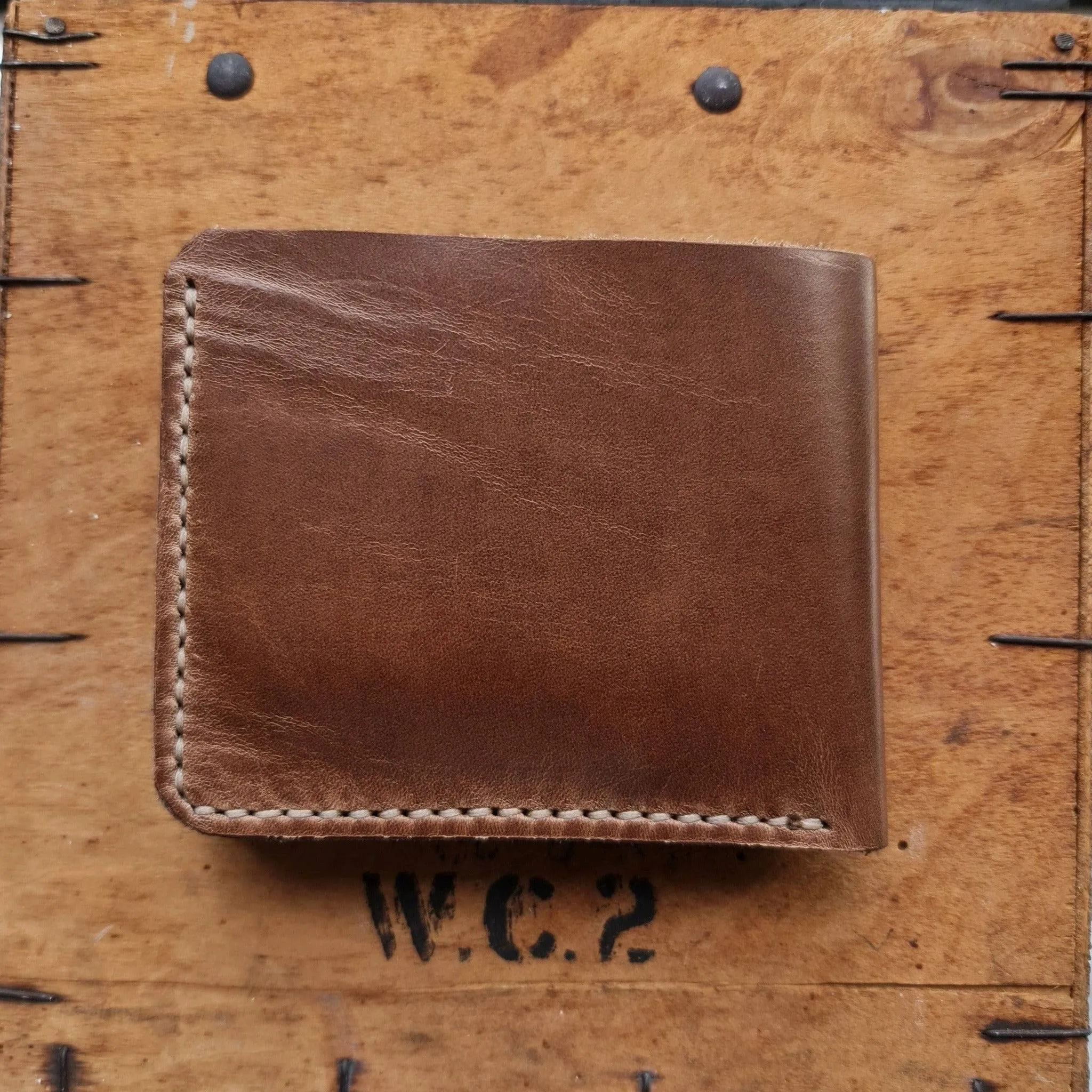 No. 2 FRONTIERSMAN Leather Bifold Wallet - Horween Chromexcel