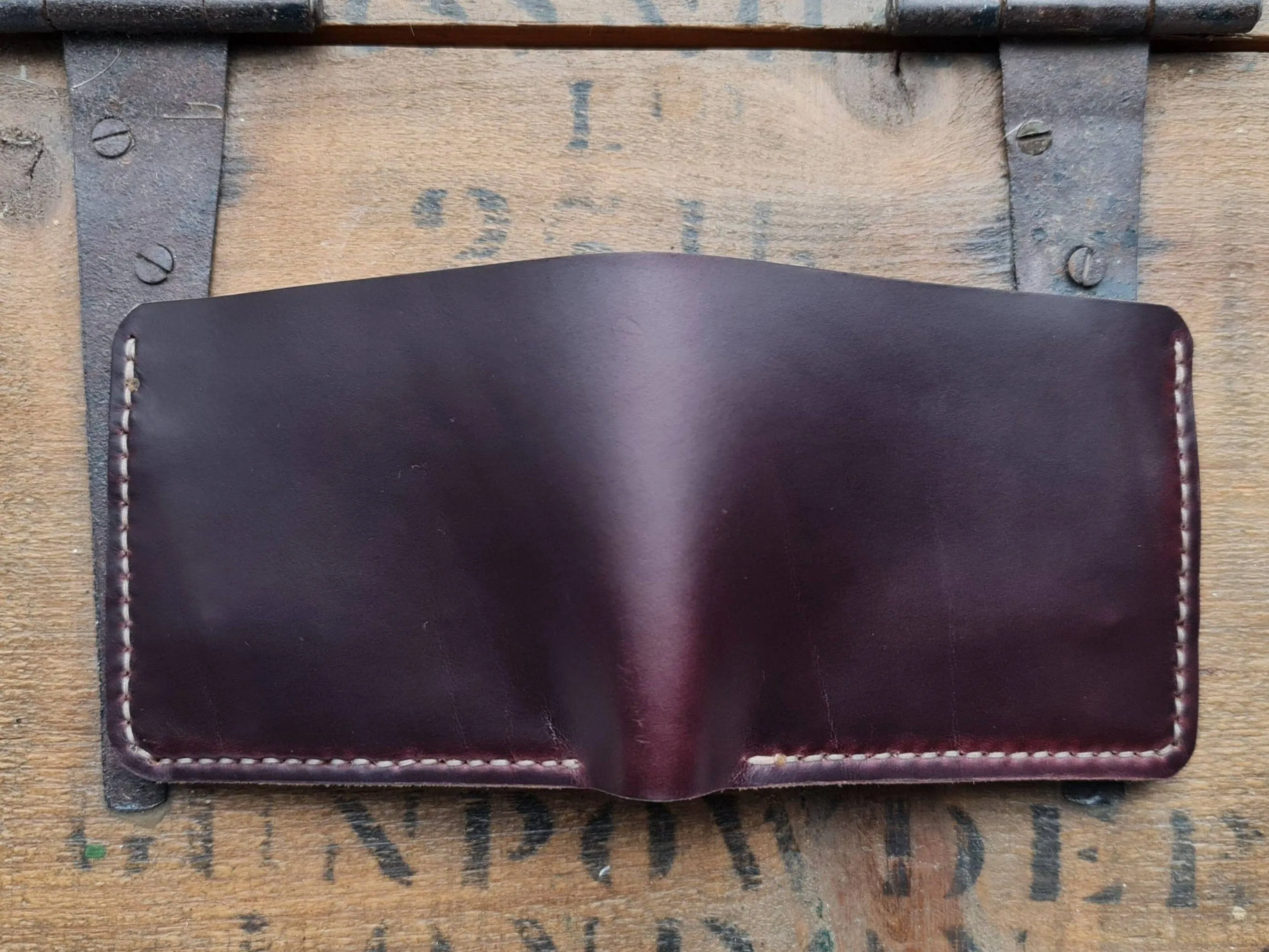 No. 2 FRONTIERSMAN Leather Bifold Wallet - Horween Chromexcel