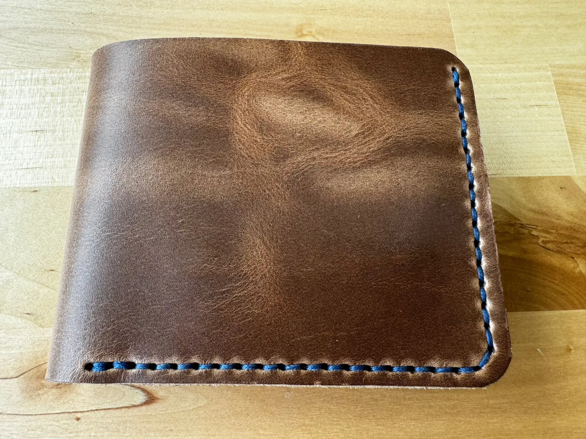 No. 2 FRONTIERSMAN Leather Bifold Wallet - Horween Chromexcel
