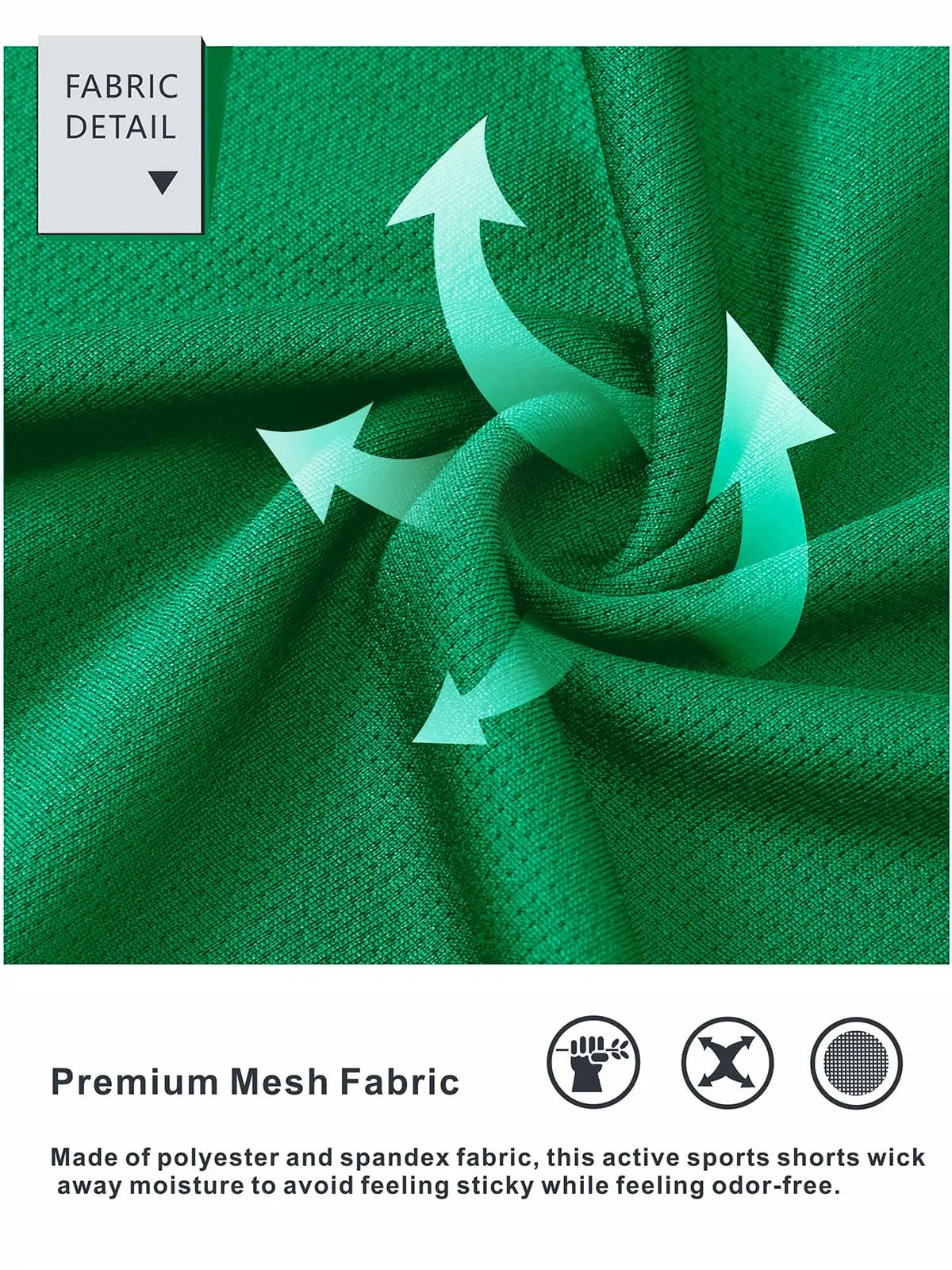 NORTHYARD Men's 10" Athletic Basketball Shorts Workout Gym Quick Dry Shorts Lightweight Mesh Training Shorts for Men Exercise Green
