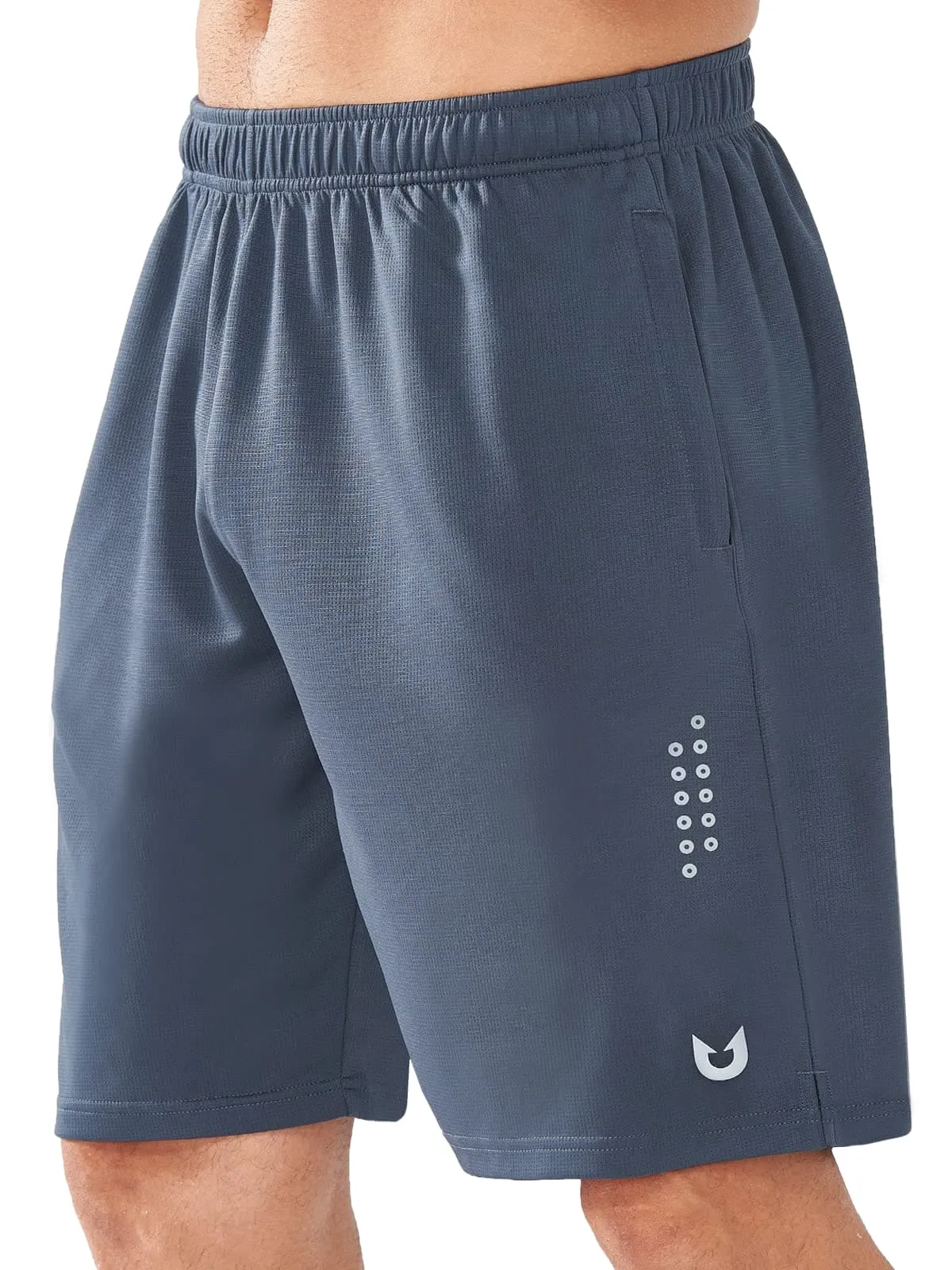 NORTHYARD Men's 10" Athletic Basketball Shorts Workout Gym Quick Dry Shorts Lightweight Mesh Training Shorts for Men Exercise