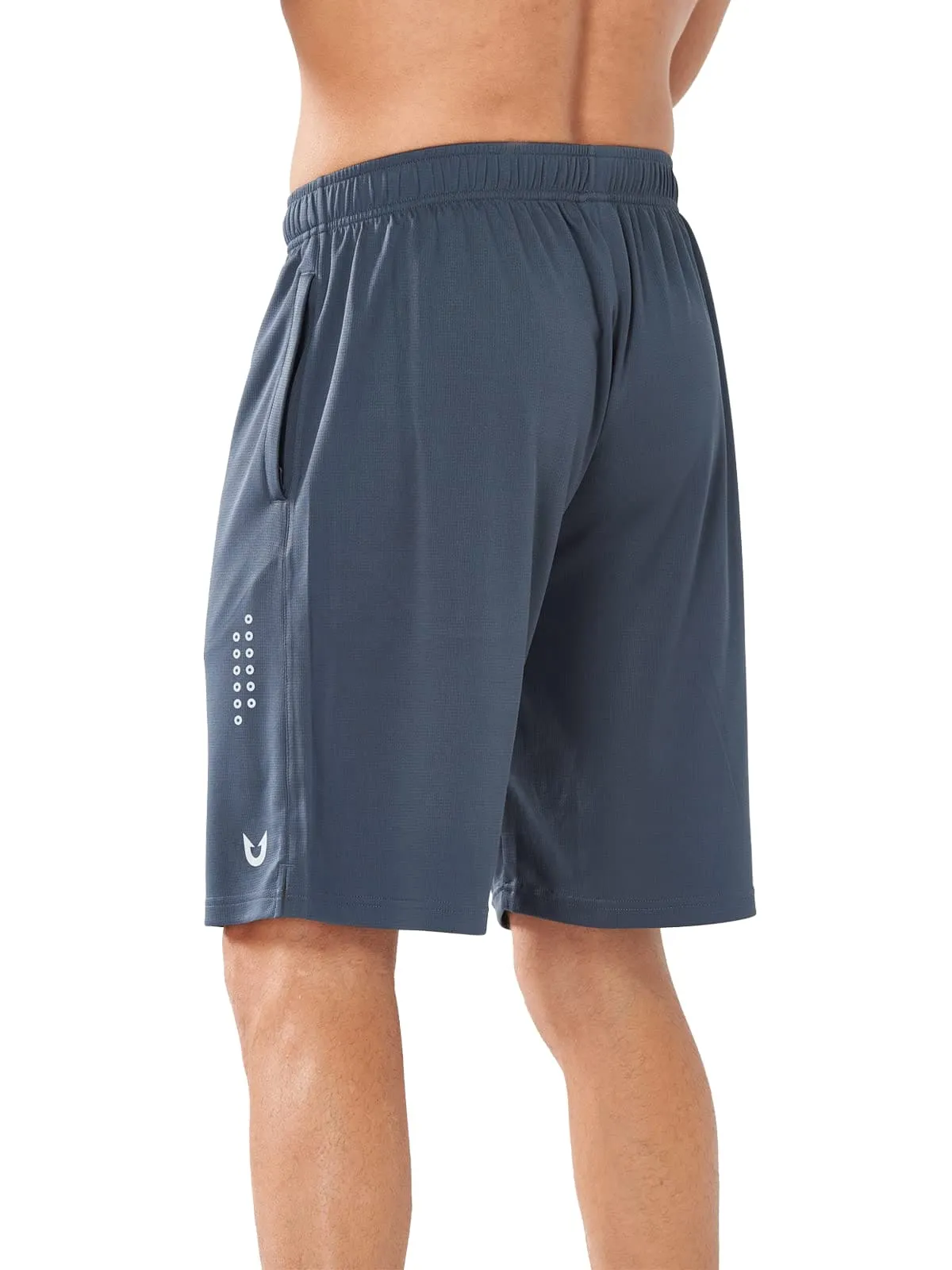 NORTHYARD Men's 10" Athletic Basketball Shorts Workout Gym Quick Dry Shorts Lightweight Mesh Training Shorts for Men Exercise