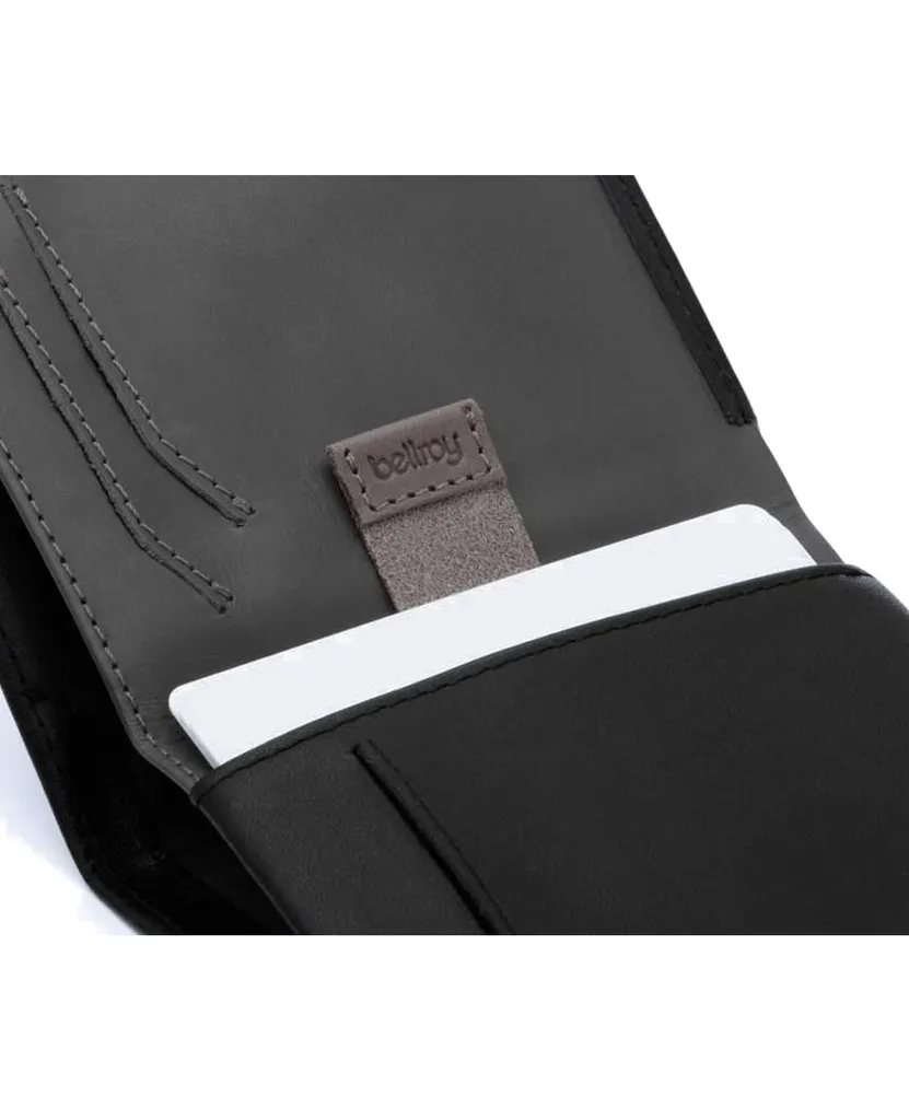 Note Sleeve Wallet RFID Black