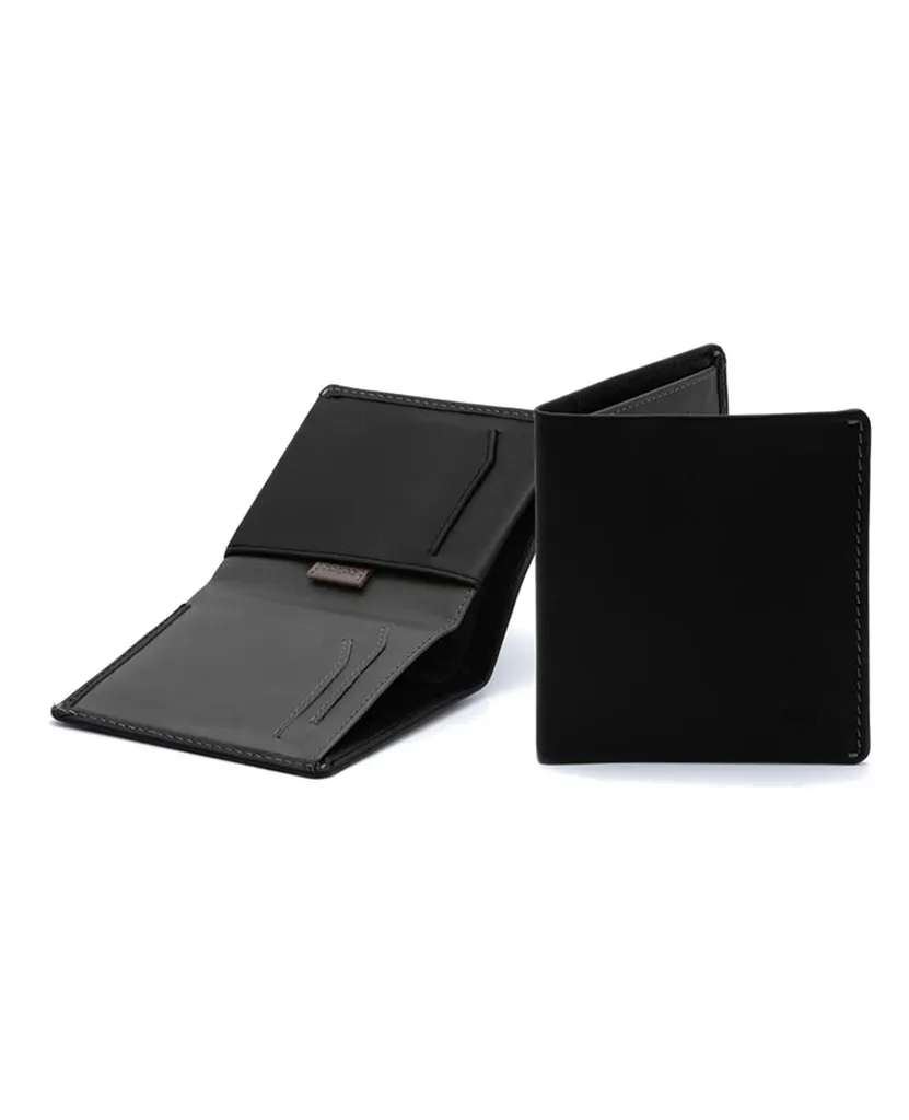 Note Sleeve Wallet RFID Black