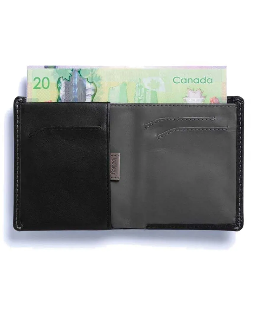 Note Sleeve Wallet RFID Black