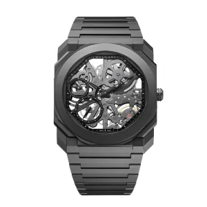 OCTO FINISSIMO SKELETON CERAMIC WATCH 103126