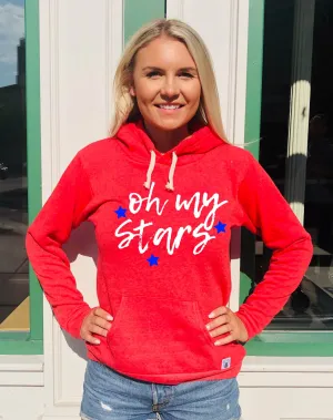 Oh My Stars 4th of July Hoodie | Unisex Triblend Hoodie